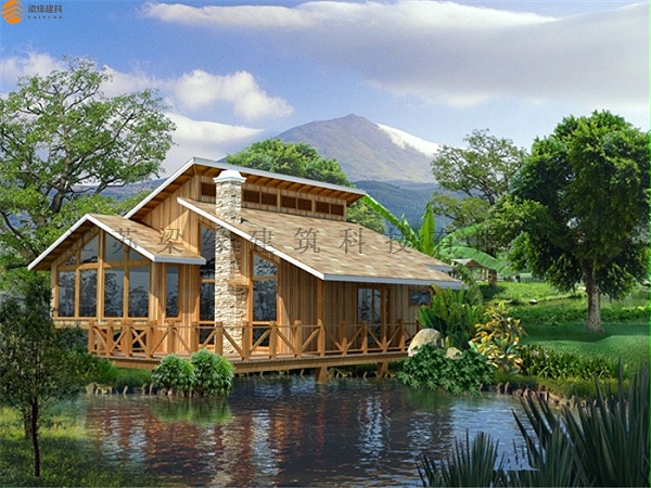 木結構建築 木結構房屋