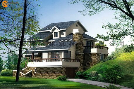 洛陽鶴鳴峽木結構度假别墅