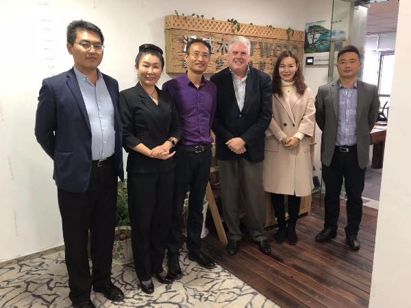 美國俄勒岡州商務代表團來司洽商合作，公司主要領導出席